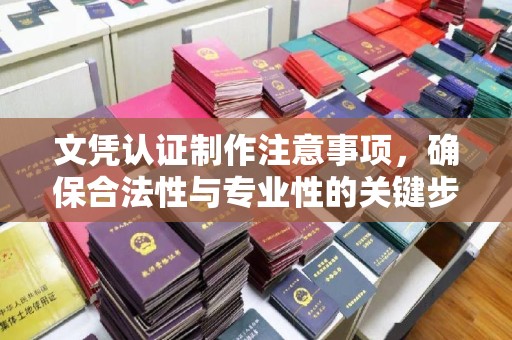 金安文凭认证制作注意事项，确保合法性与专业性的关键步骤